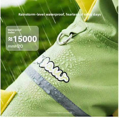 Dinosaur Hooded Dog Raincoat – Full-Body Waterproof Pet Jacket with Tail