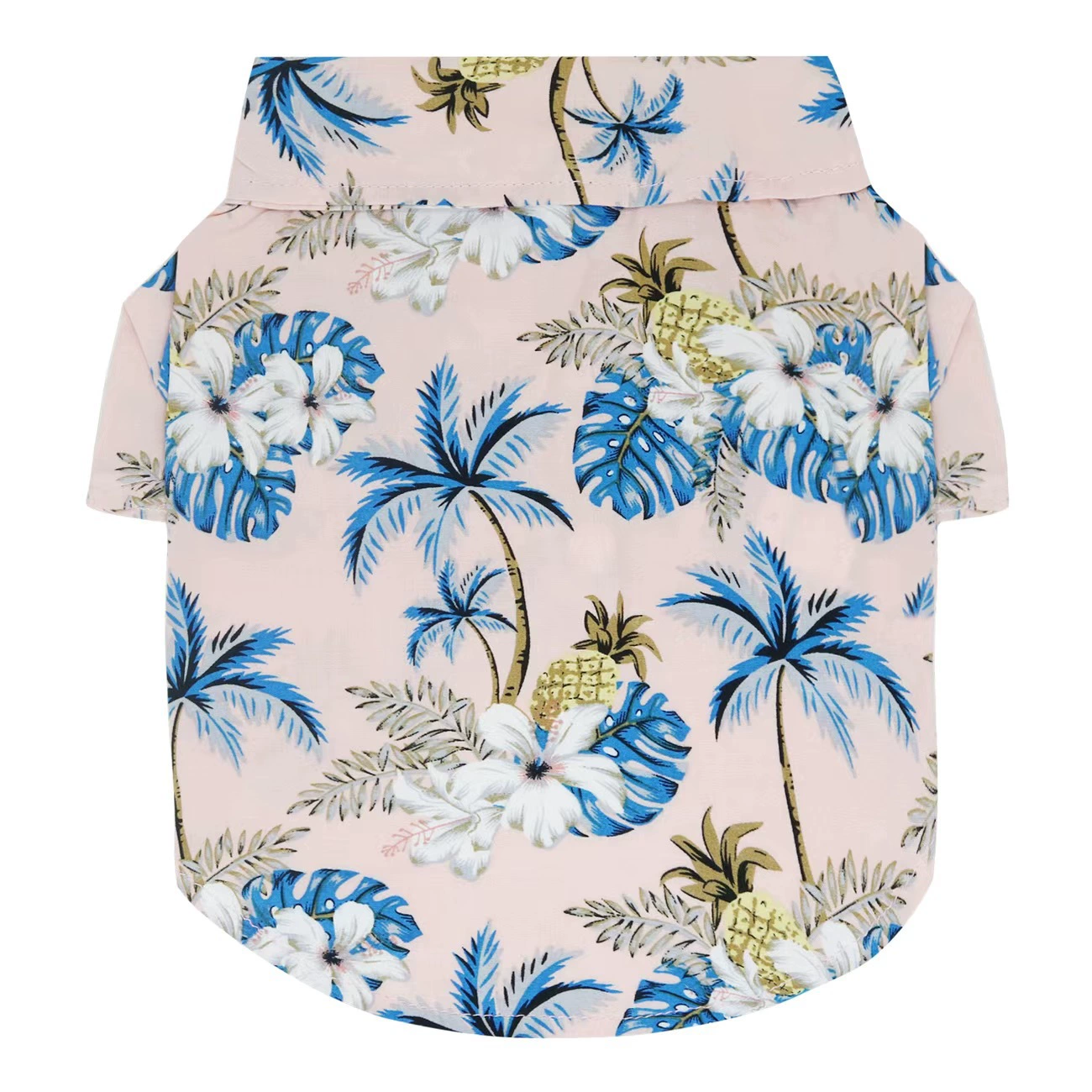 Floral Pet Hawaiian Shirt for Dogs & Cats – Lightweight Summer Outfit