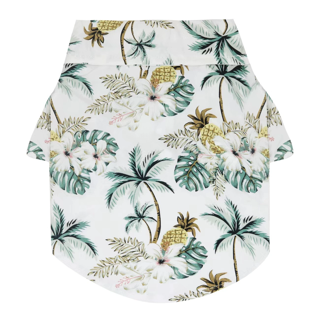 Floral Pet Hawaiian Shirt for Dogs & Cats – Lightweight Summer Outfit