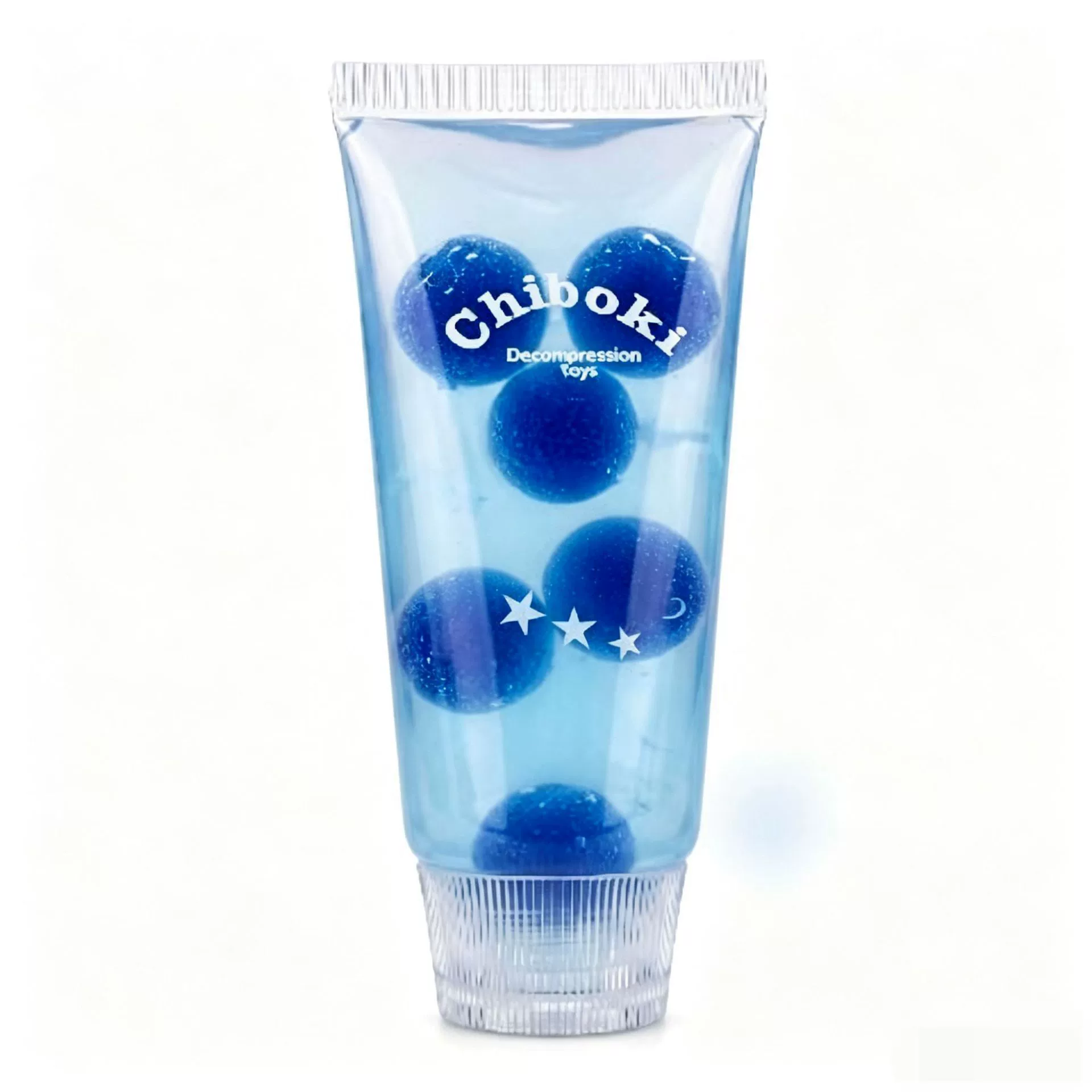 Fruit Gel Tube Squishy – Colorful Bead-Filled Sensory Fidget Toy
