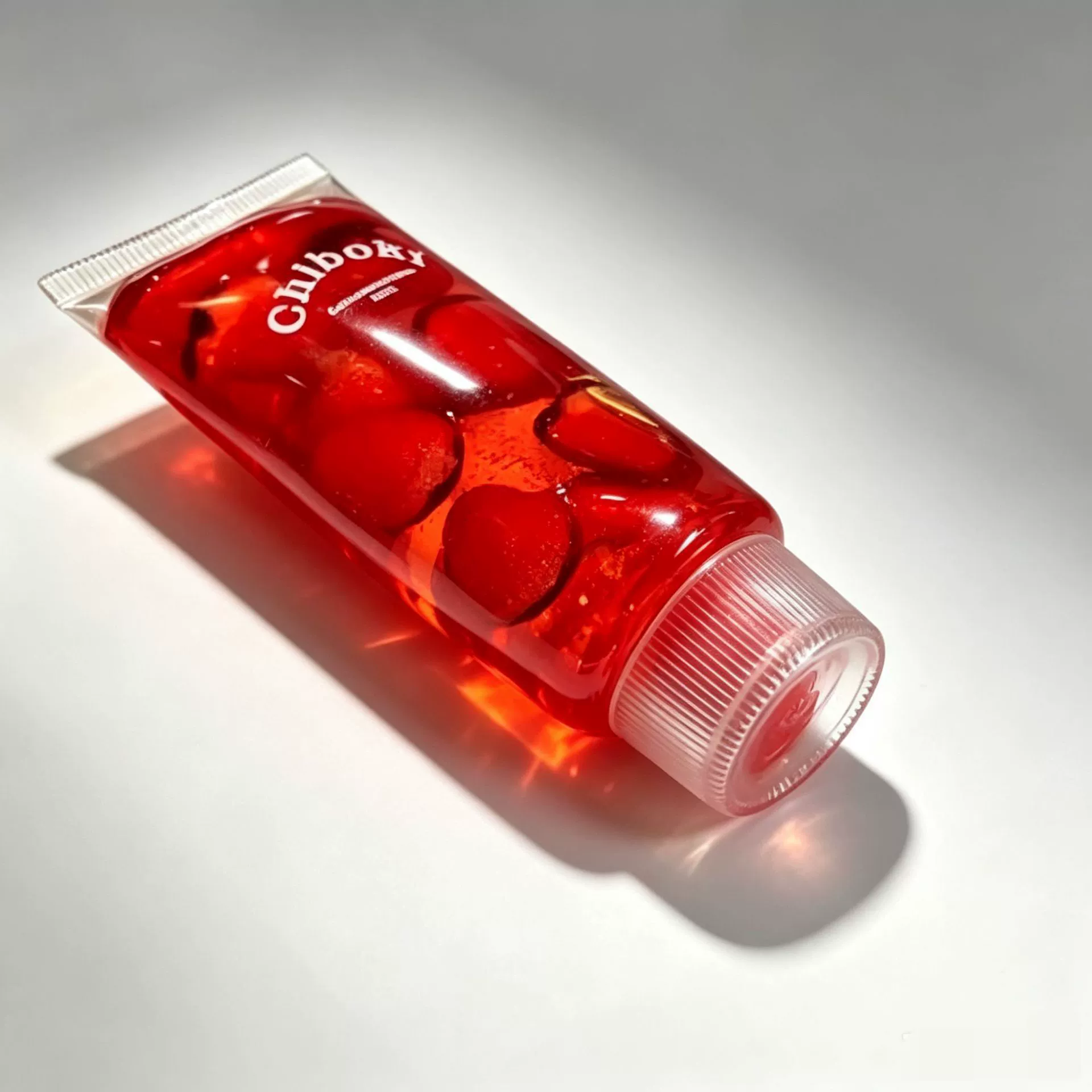 Fruit Gel Tube Squishy – Colorful Bead-Filled Sensory Fidget Toy