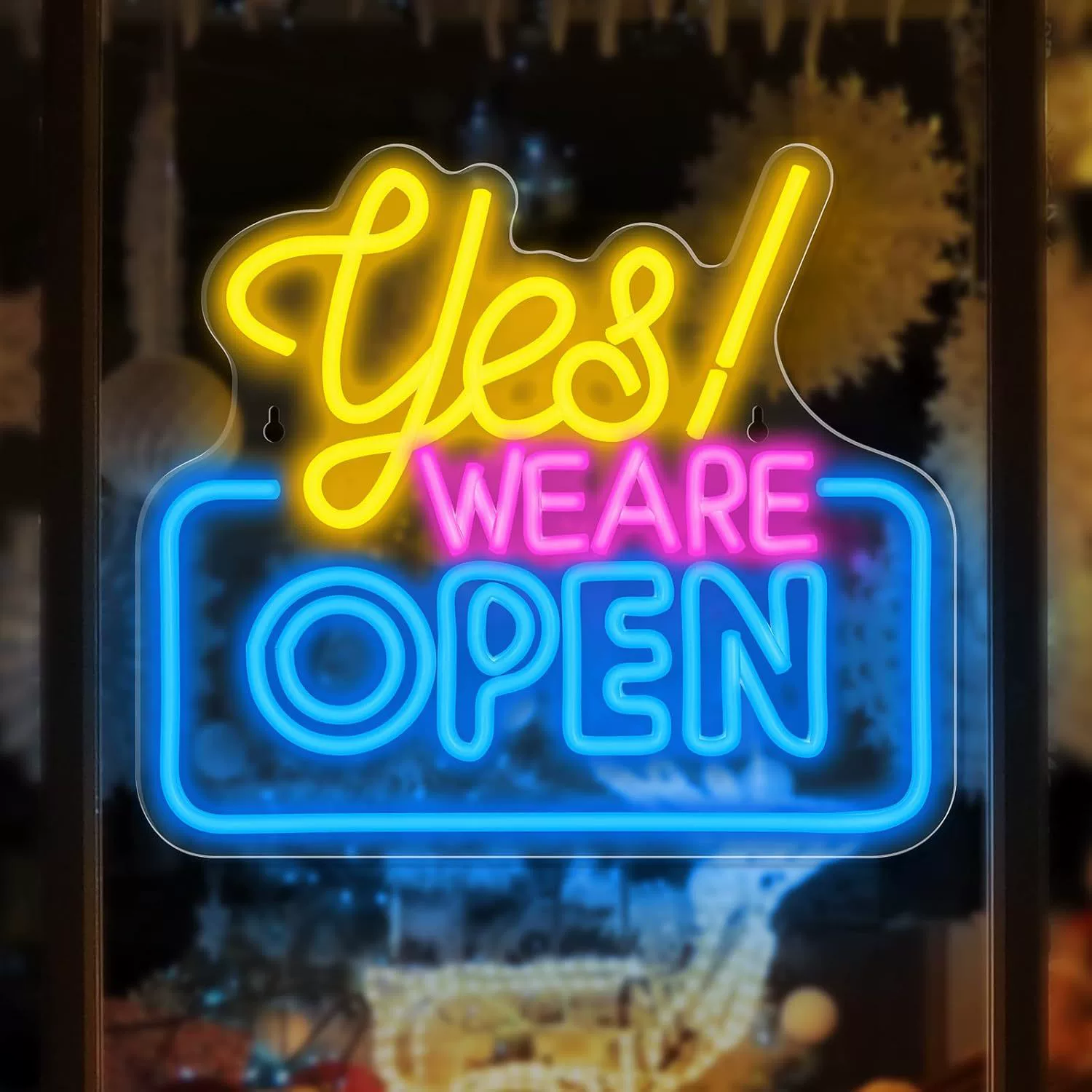 LED Sign – Colorful Neon-Style Business Display - Image 2