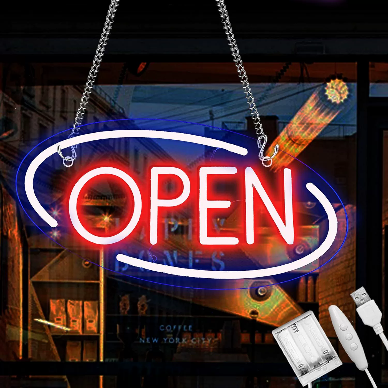 LED Sign – Colorful Neon-Style Business Display - Image 17