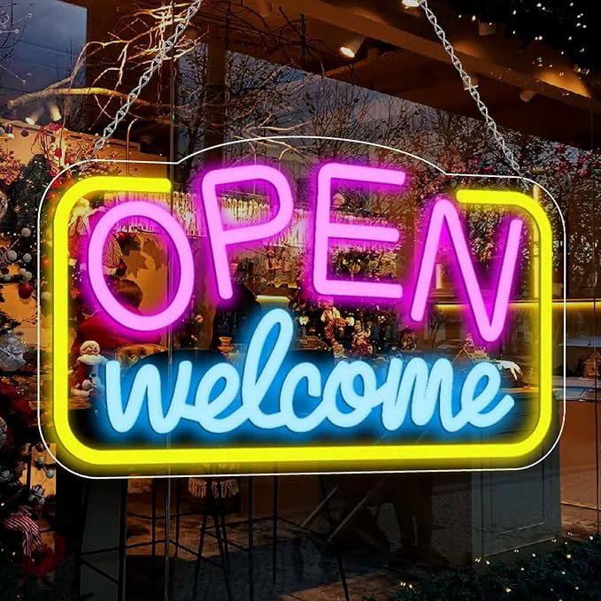 LED Sign – Colorful Neon-Style Business Display - Image 19