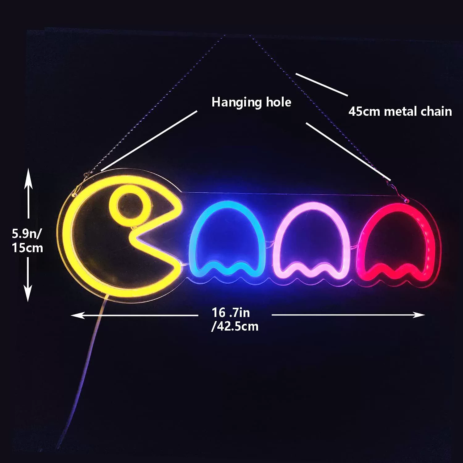 LED Sign – Colorful Neon-Style Business Display - Image 43
