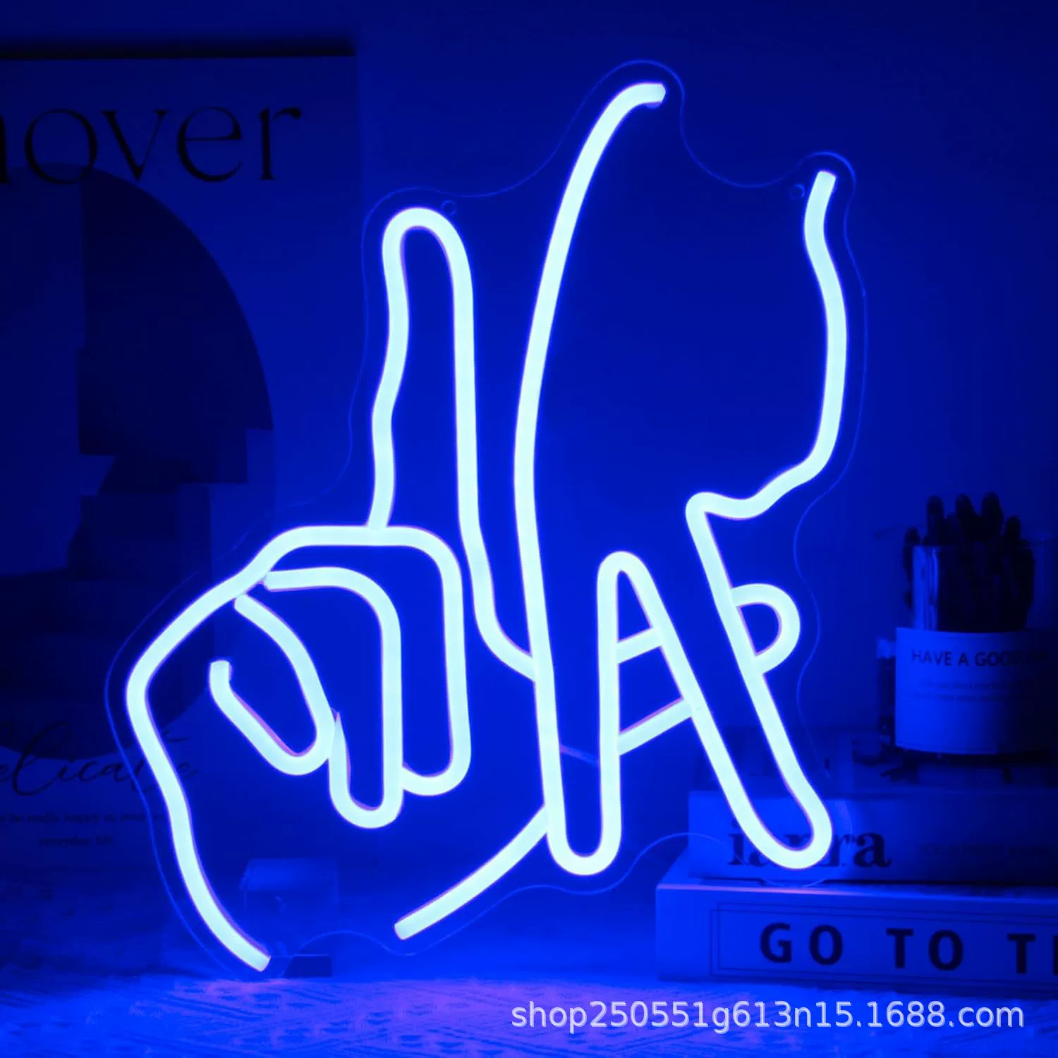 LED Sign – Colorful Neon-Style Business Display - Image 77