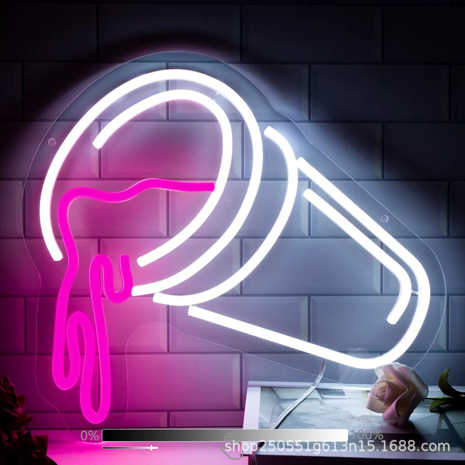 LED Sign – Colorful Neon-Style Business Display - Image 82