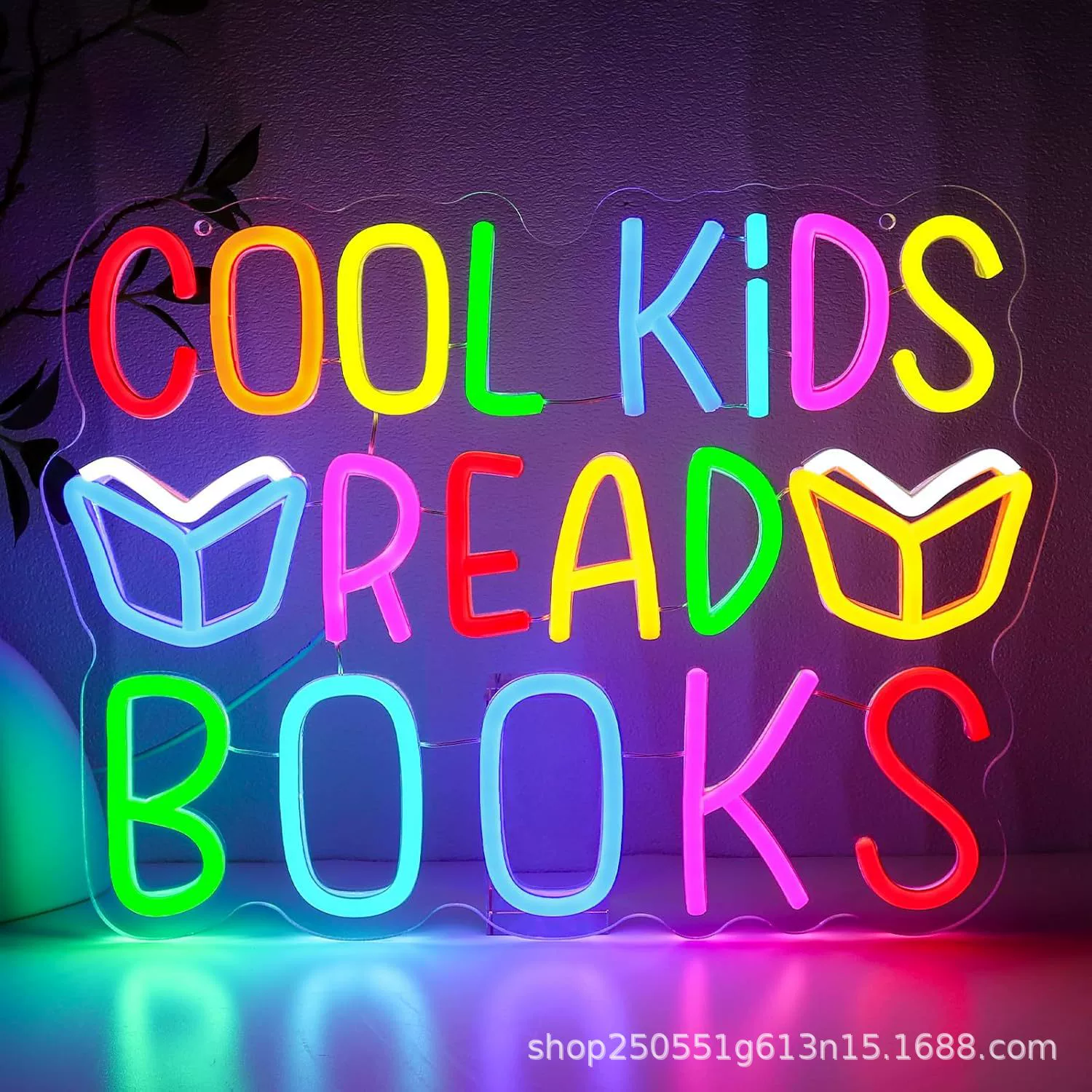 LED Sign – Colorful Neon-Style Business Display - Image 90