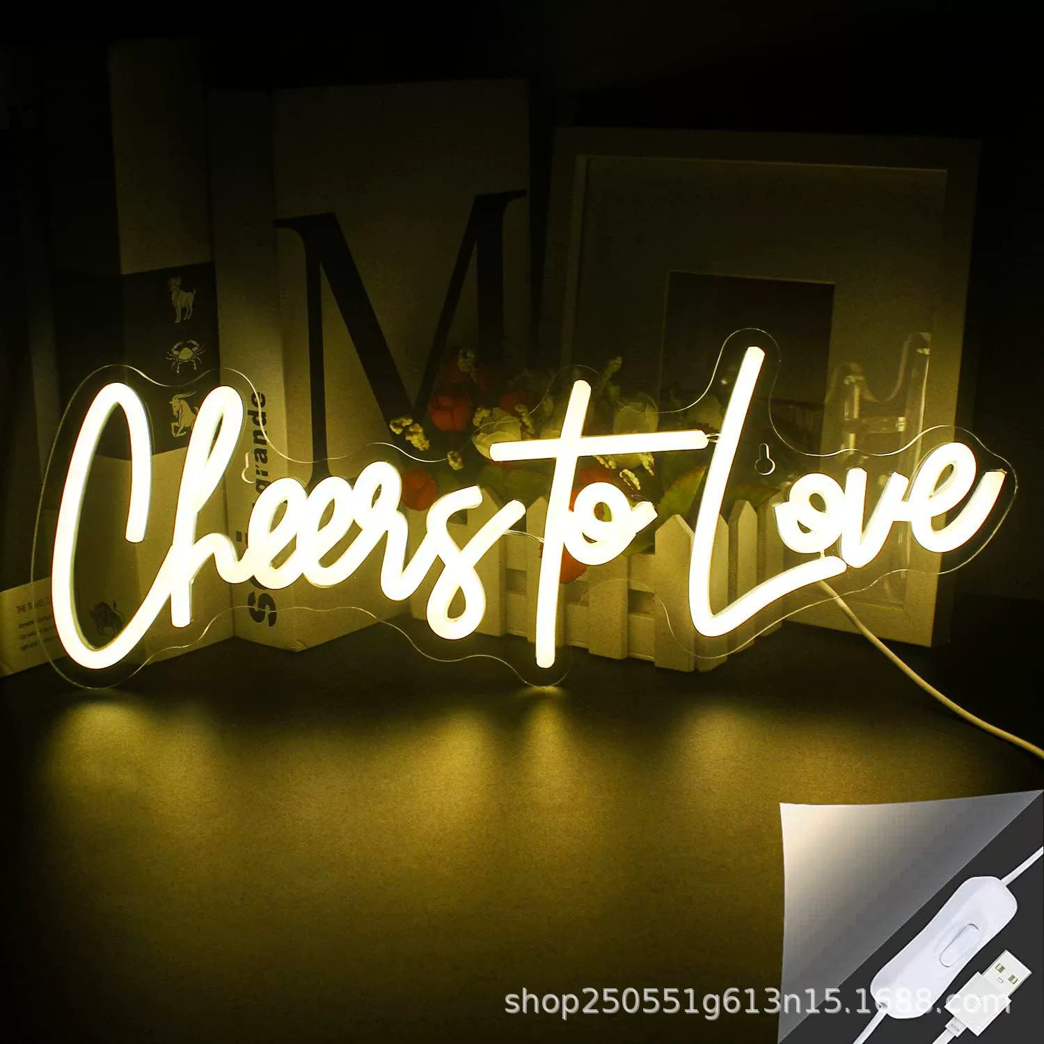LED Sign – Colorful Neon-Style Business Display - Image 92