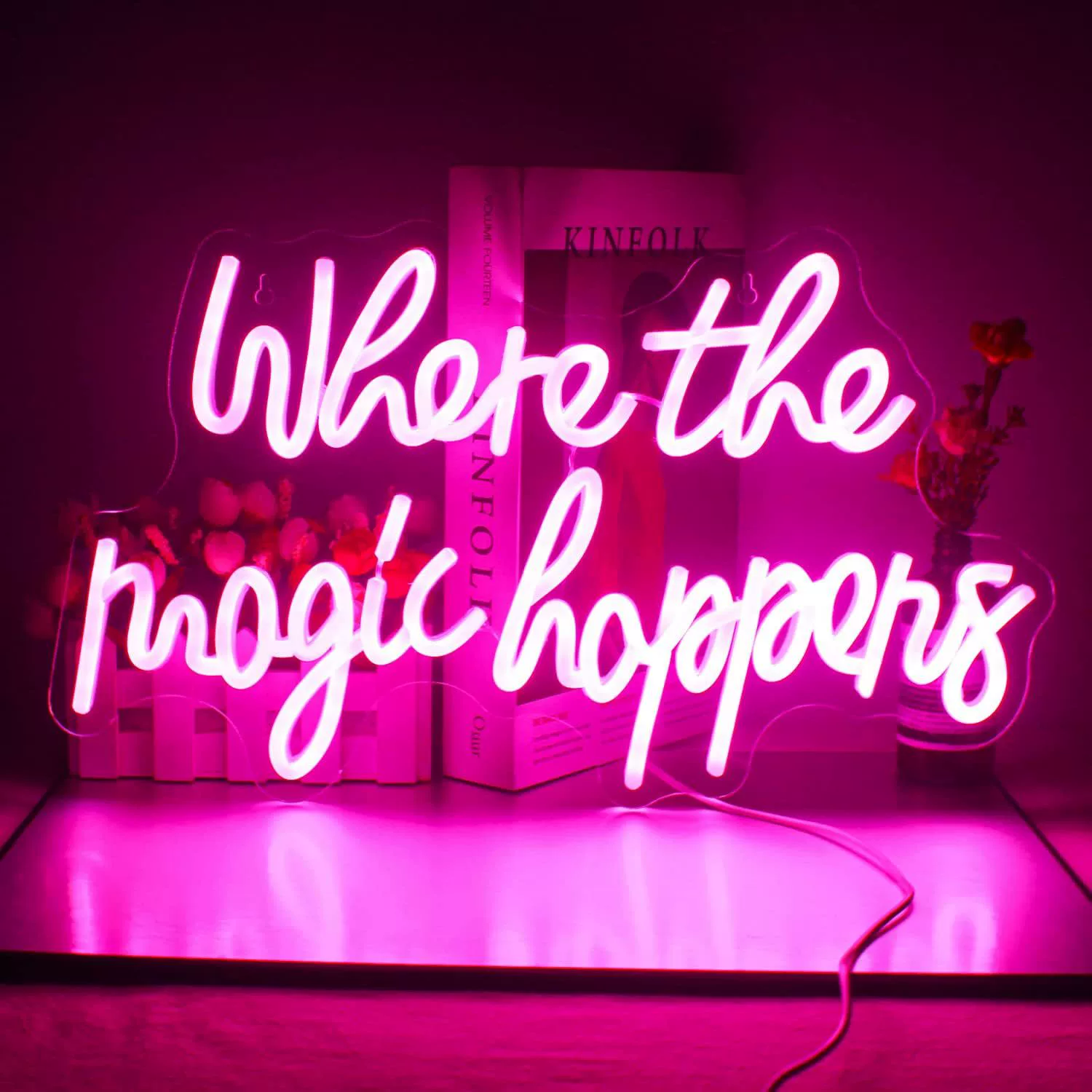 LED Sign – Colorful Neon-Style Business Display - Image 93