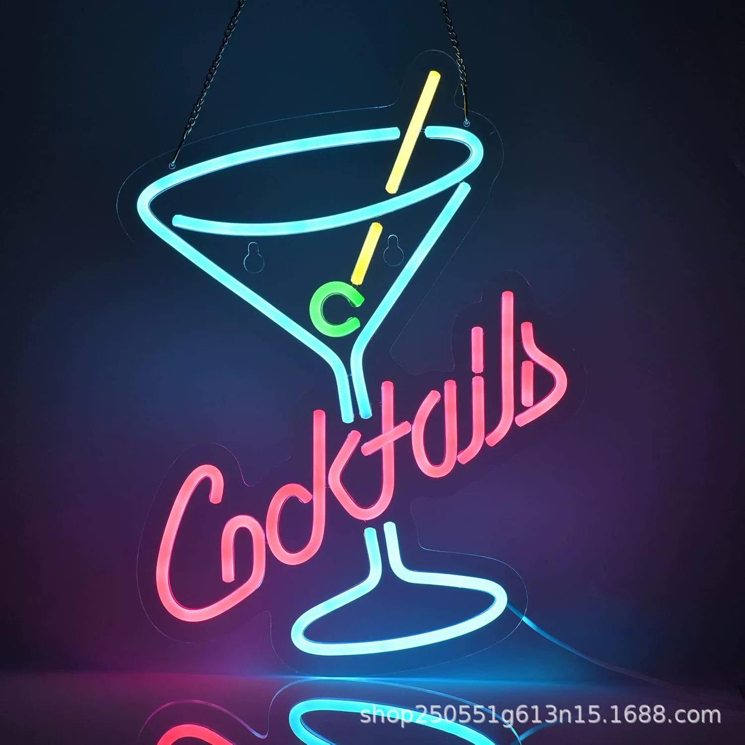 LED Sign – Colorful Neon-Style Business Display - Image 102
