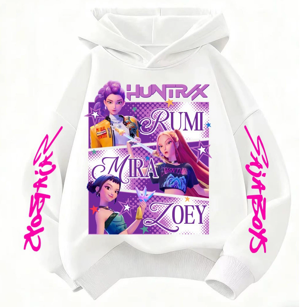 Girls’ HUNTR/X Graphic Pullover Hoodie