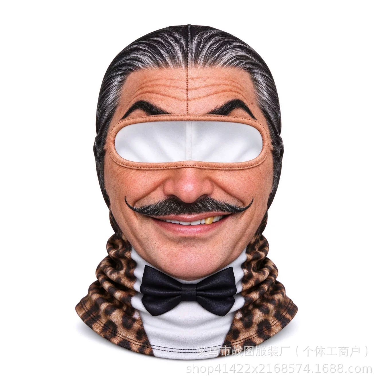 Funny 3D Face Balaclava – Full Face Ski & Motorcycle Mask