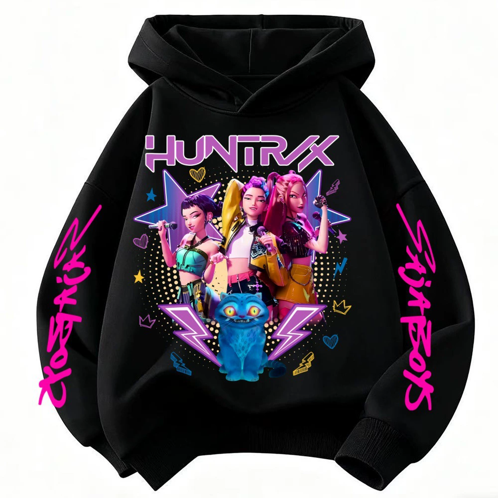 Girls’ HUNTR/X Graphic Pullover Hoodie