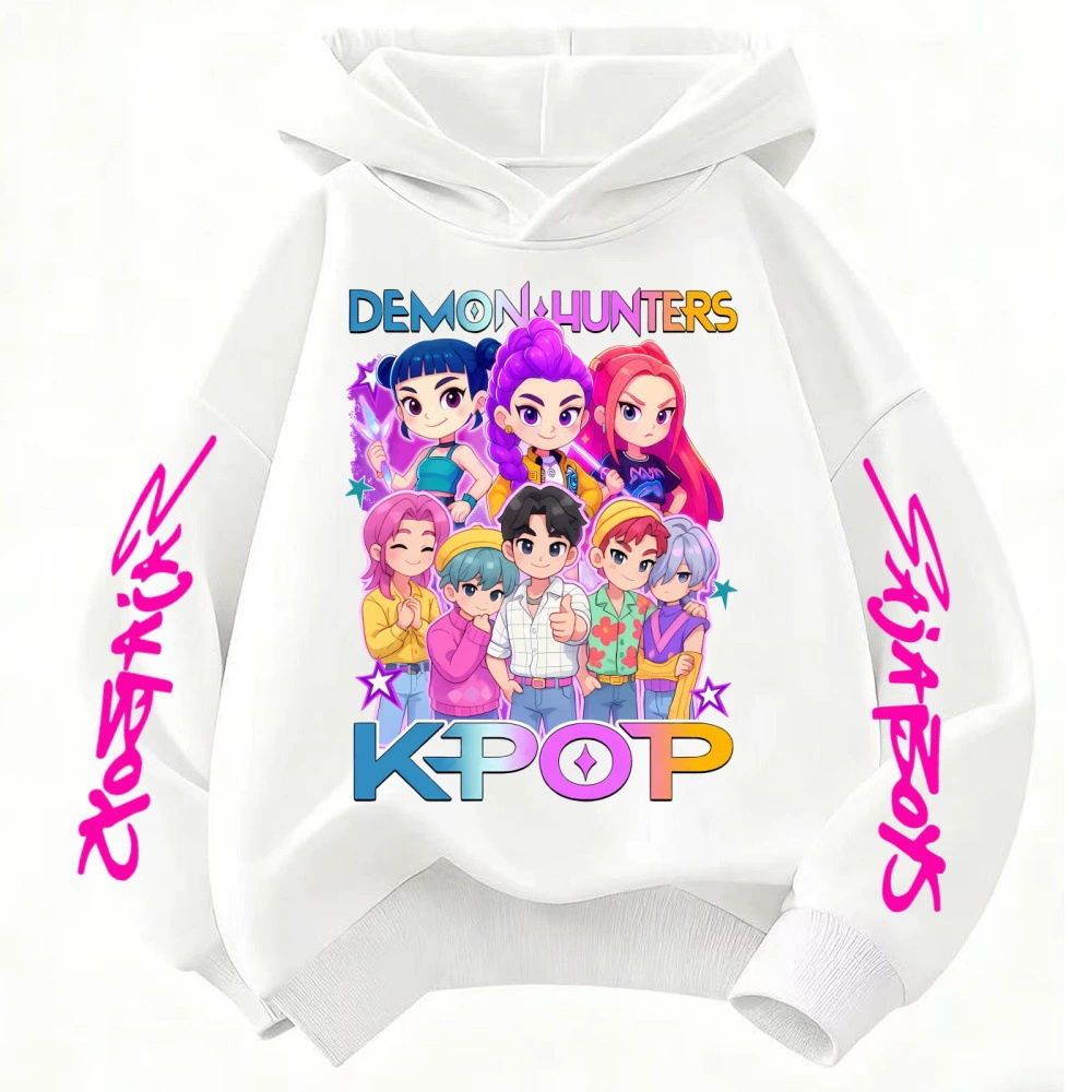 Girls’ HUNTR/X Graphic Pullover Hoodie