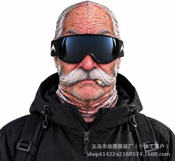 Funny 3D Face Balaclava – Full Face Ski & Motorcycle Mask