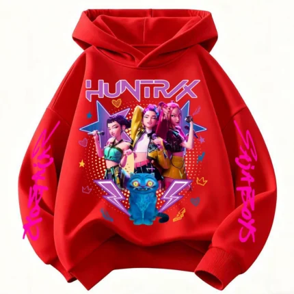 Girls’ HUNTR/X Graphic Pullover Hoodie
