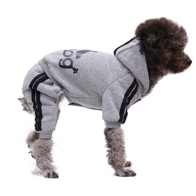 Adidog Dog Jumpsuit Tracksuit