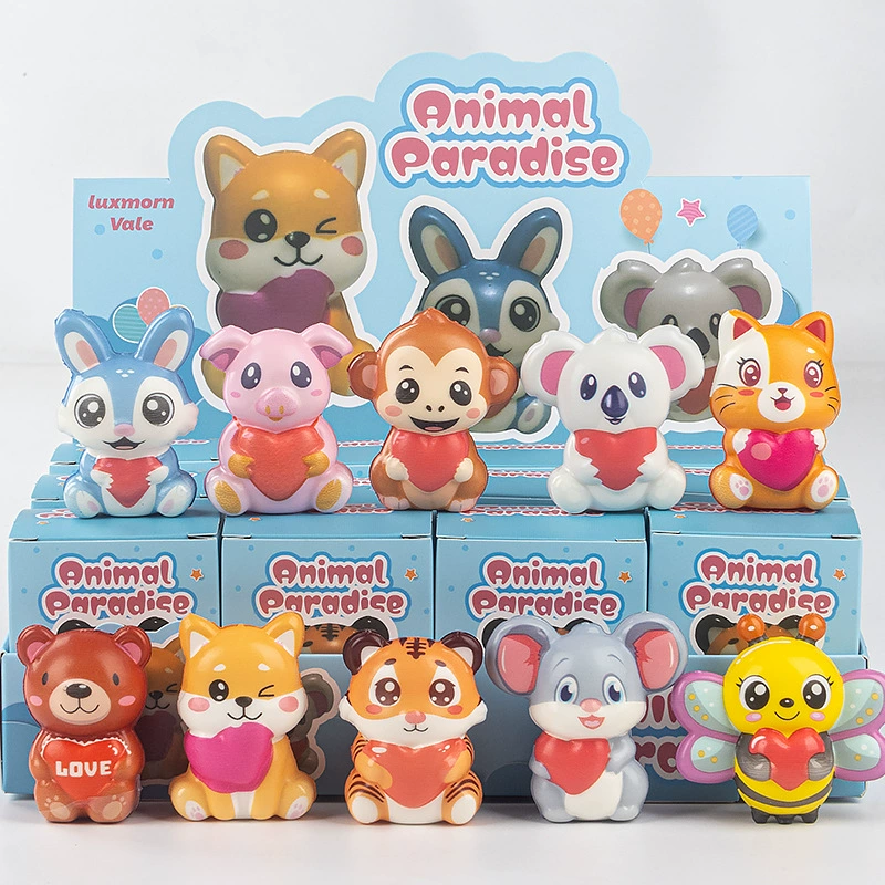 Animal Squishy Blind Box – Cute Sensory Fidget Toy