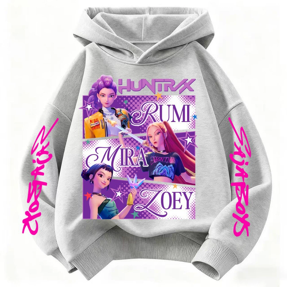 Girls’ HUNTR/X Graphic Pullover Hoodie