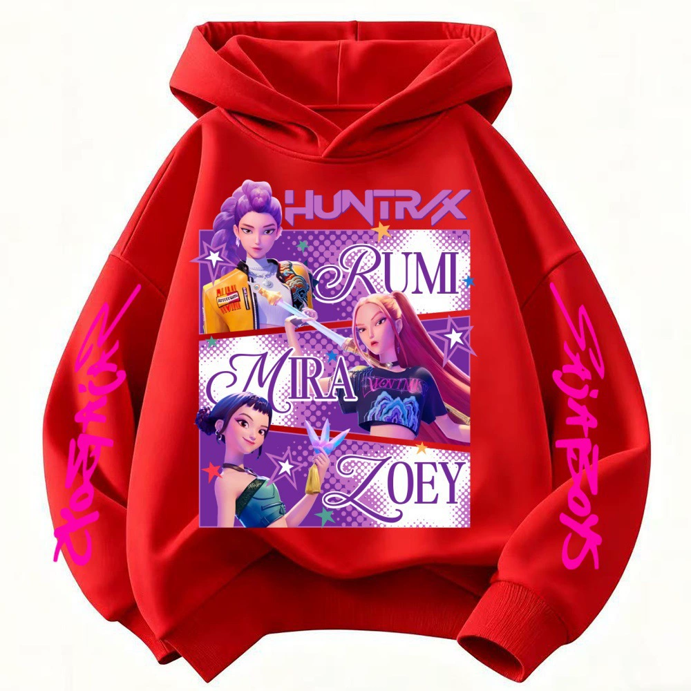 Girls’ HUNTR/X Graphic Pullover Hoodie