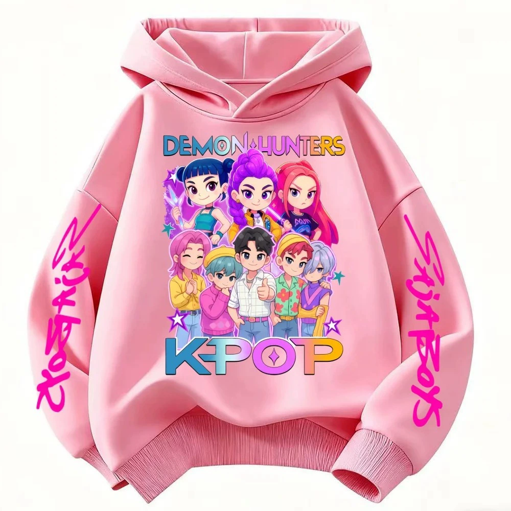 Girls’ HUNTR/X Graphic Pullover Hoodie