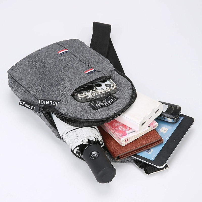 Men's Crossbody Sling Bag – Large Capacity Travel Chest Pack