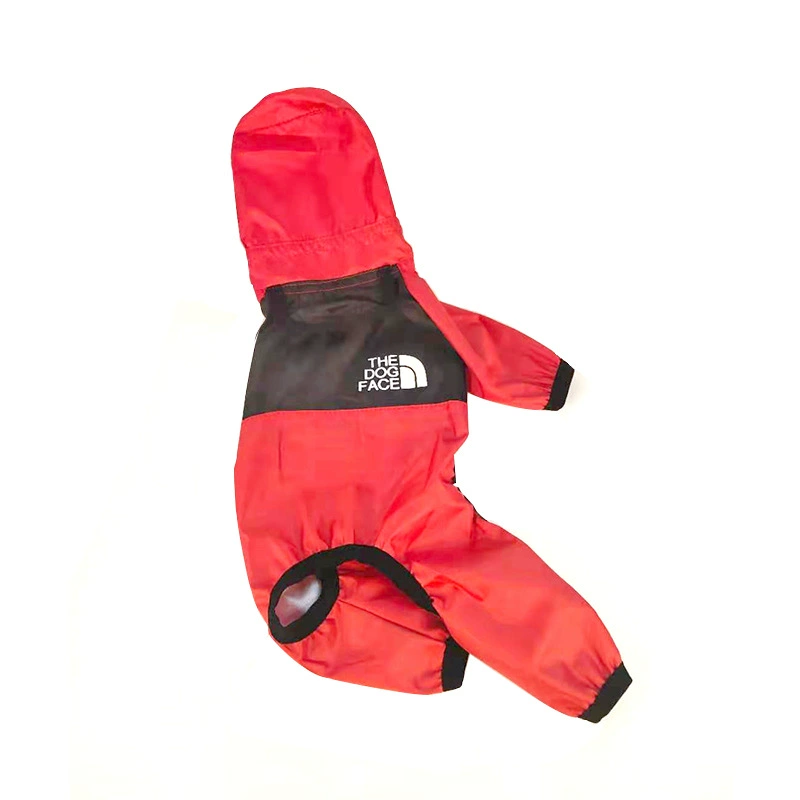 Waterproof Hooded Dog Raincoat – Reflective Full-Body Pet Rain Jacket for Small to Large Dogs
