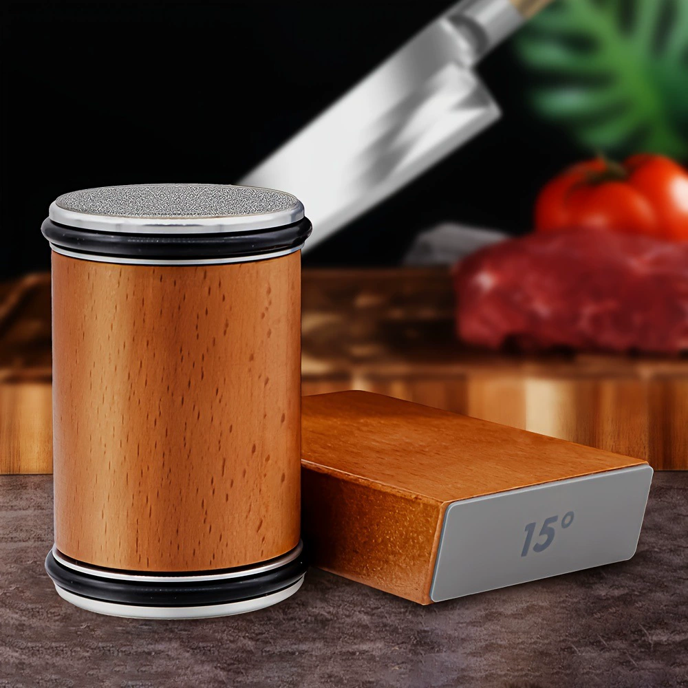Classic Rolling Knife Sharpener with Diamond Whetstone