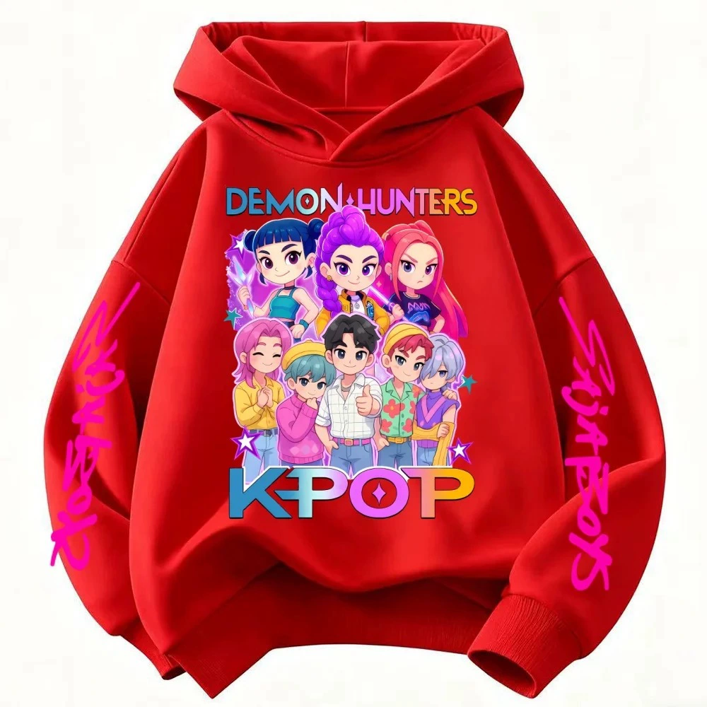 Girls’ HUNTR/X Graphic Pullover Hoodie