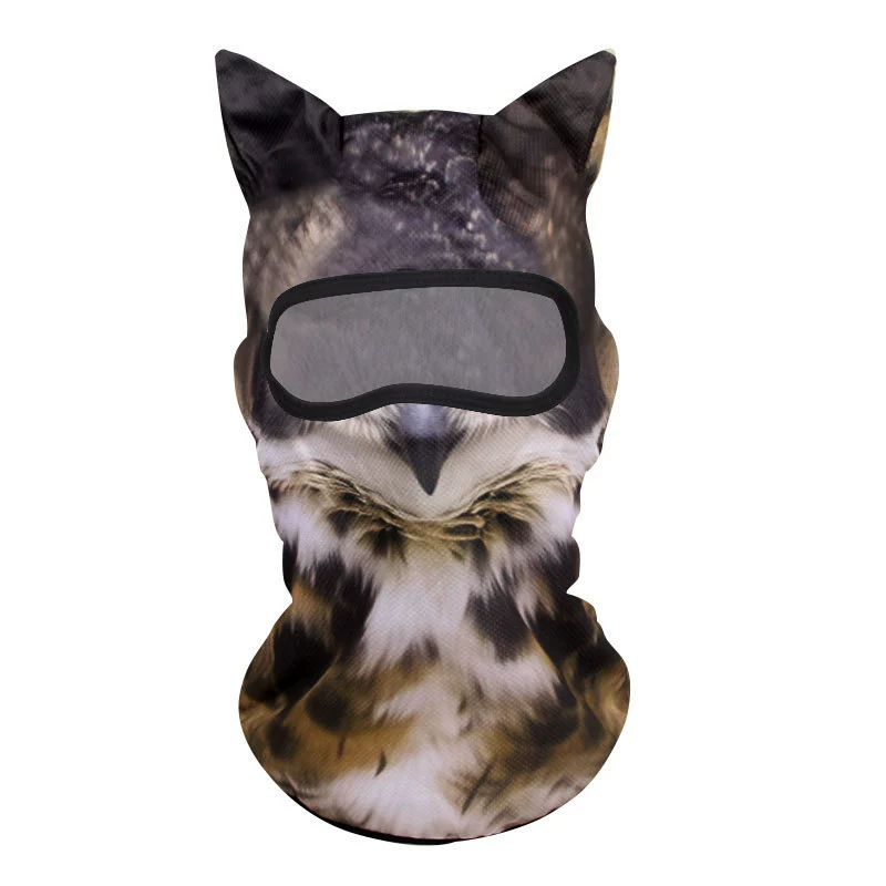 3D Animal Face Ski Balaclava