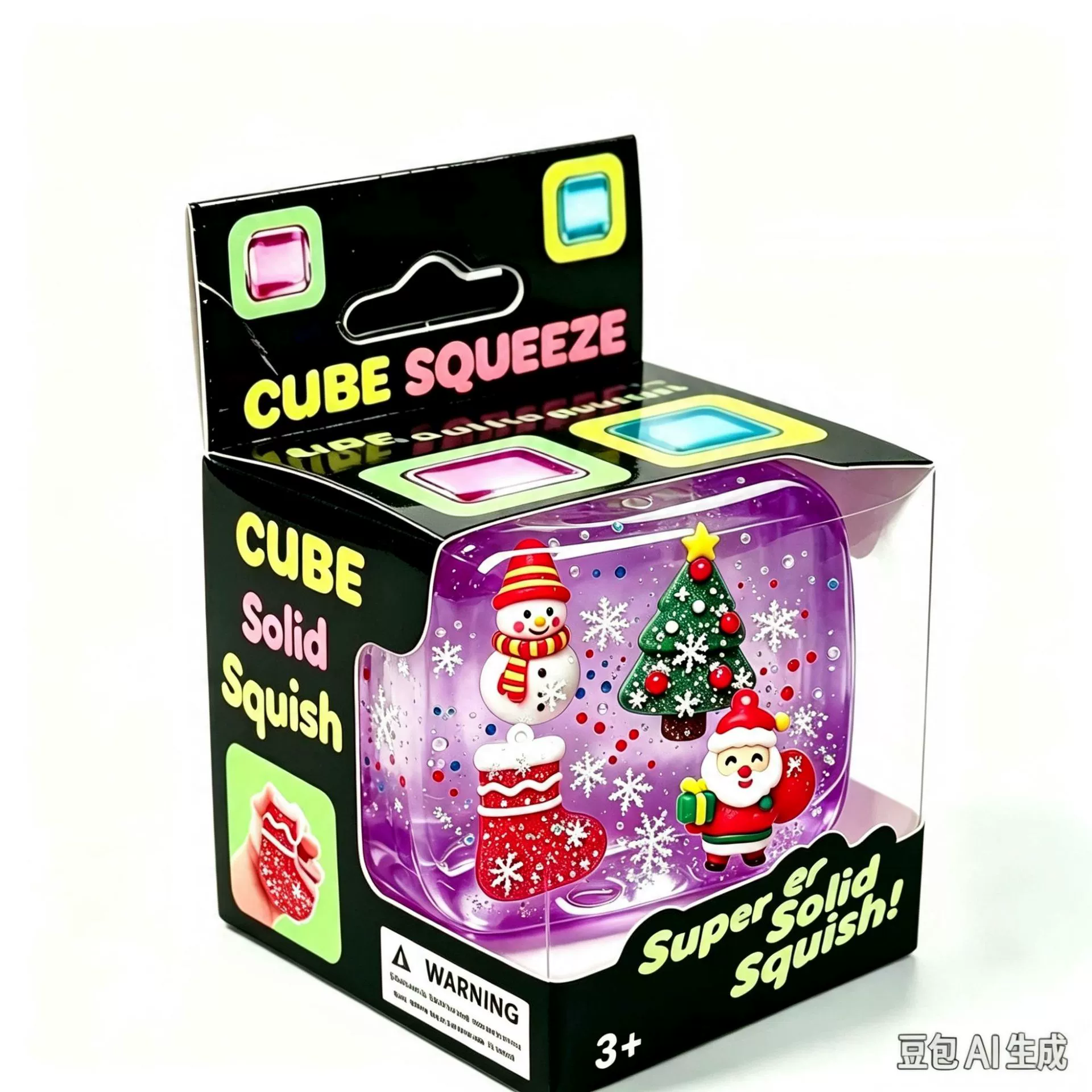 Christmas Gel Ball Squishy – Festive Sensory Fidget Toy