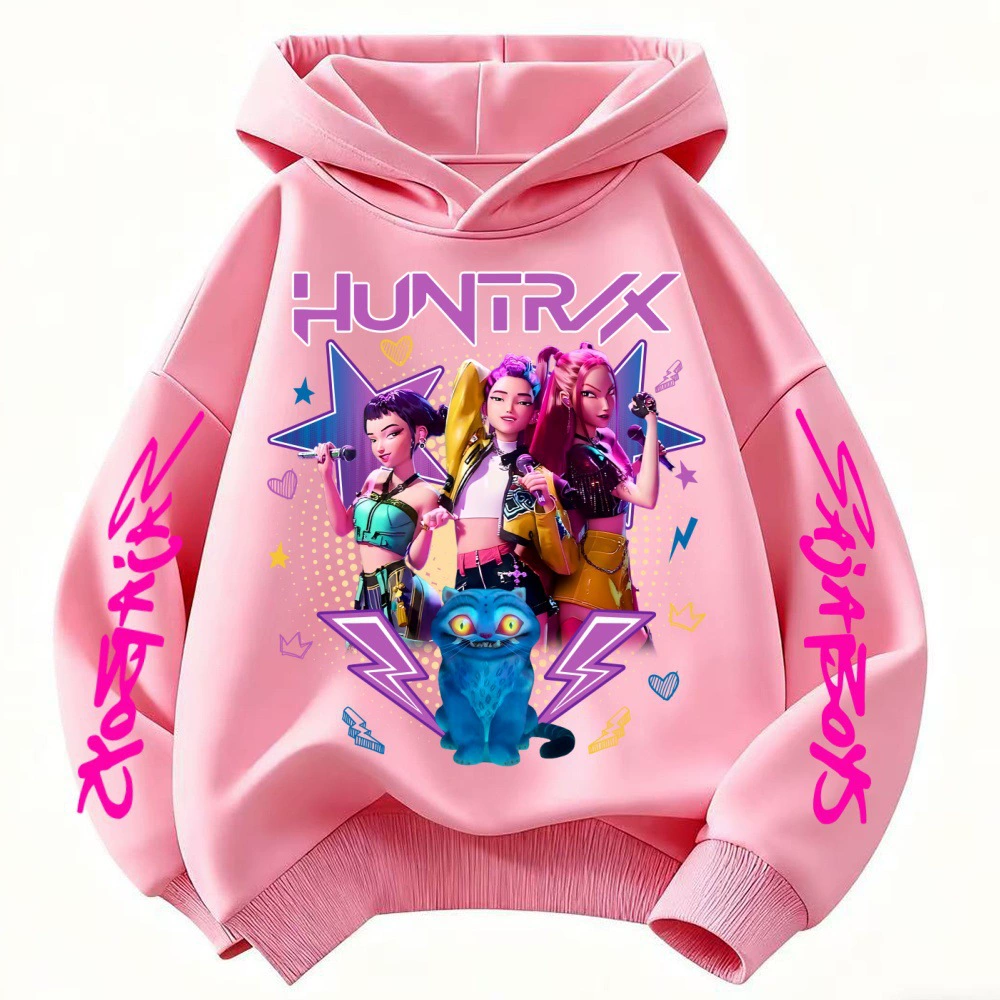 Girls’ HUNTR/X Graphic Pullover Hoodie