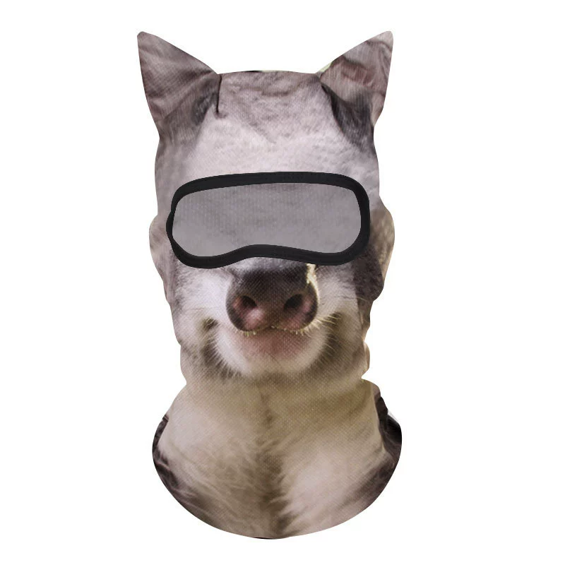 3D Animal Face Ski Balaclava