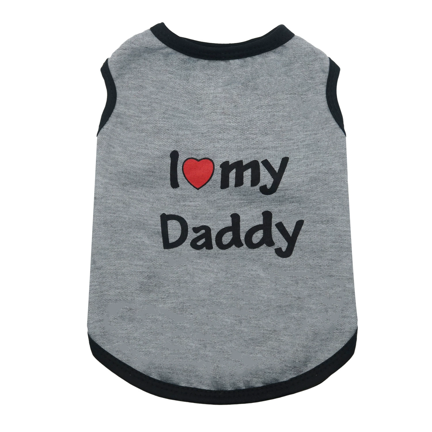 I Love My Daddy Pet Tank Top for Dogs & Cats – Sleeveless Summer Shirt