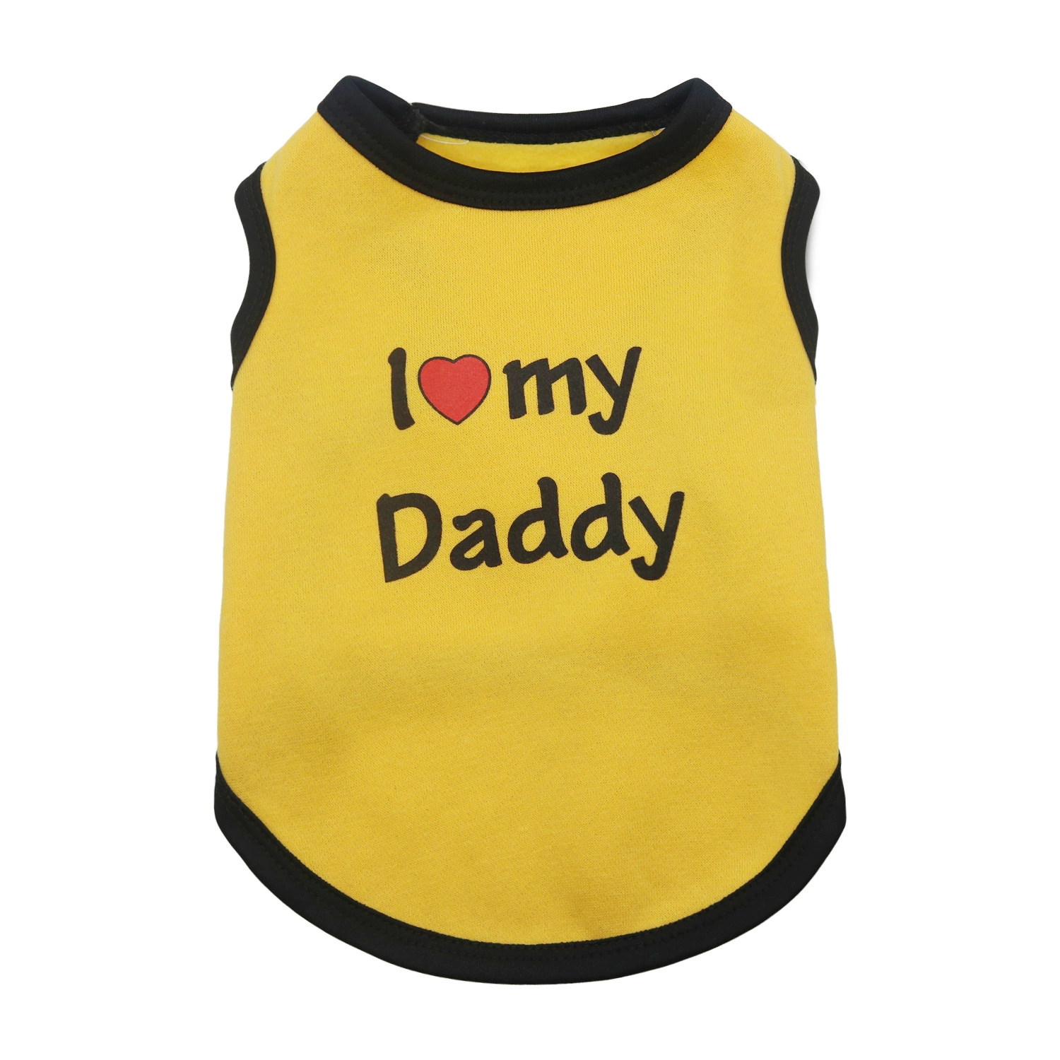 I Love My Daddy Pet Tank Top for Dogs & Cats – Sleeveless Summer Shirt