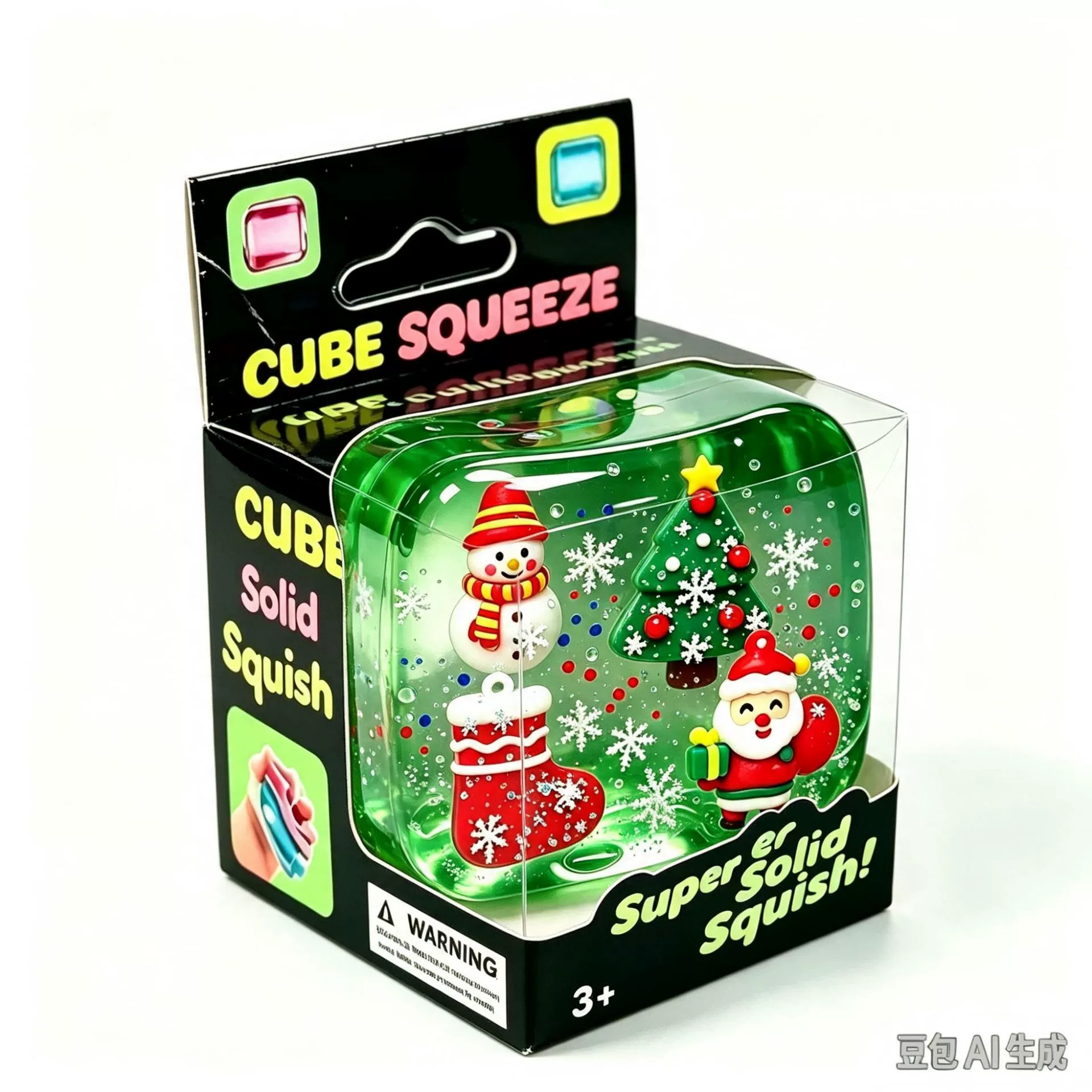Christmas Gel Ball Squishy – Festive Sensory Fidget Toy