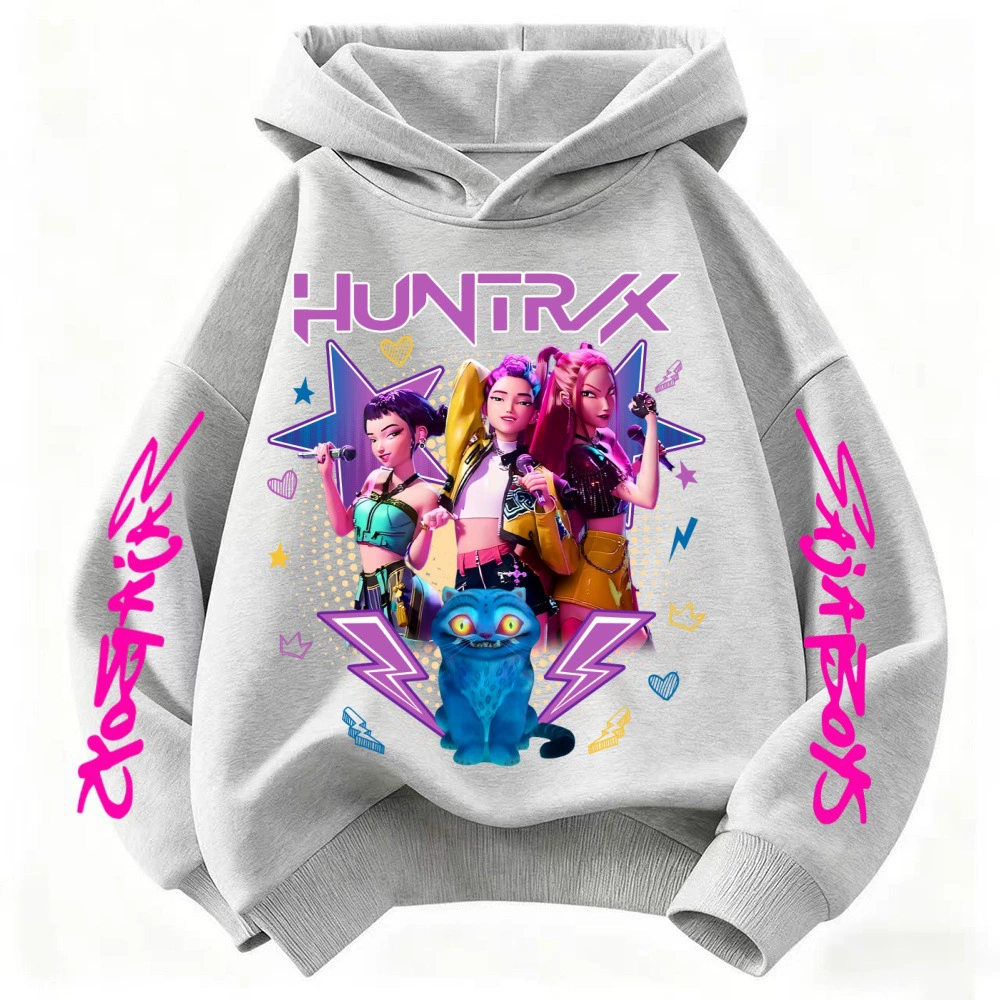 Girls’ HUNTR/X Graphic Pullover Hoodie