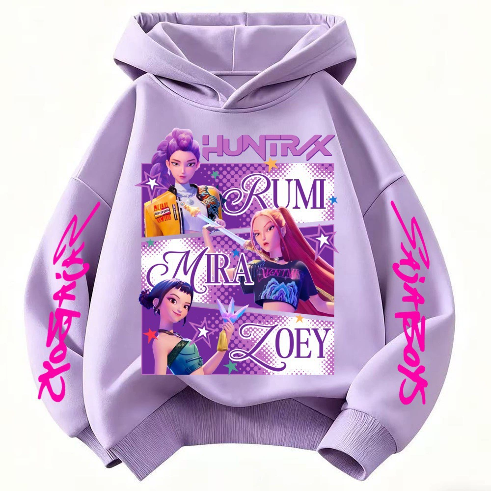 Girls’ HUNTR/X Graphic Pullover Hoodie