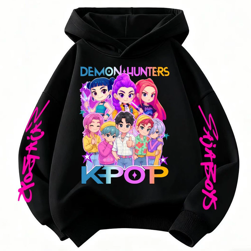 Girls’ HUNTR/X Graphic Pullover Hoodie