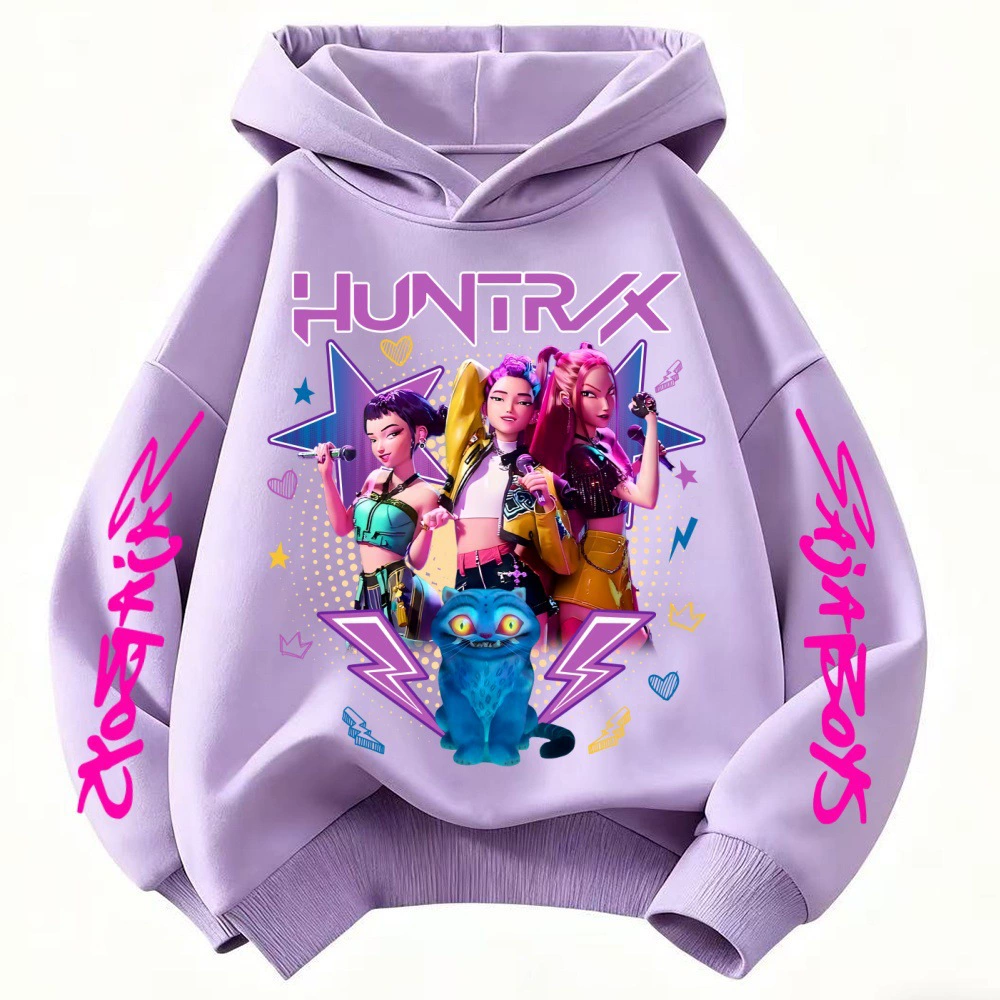 Girls’ HUNTR/X Graphic Pullover Hoodie