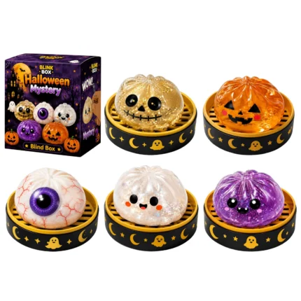 Halloween Mystery Dumpling Squishy – Spooky Sensory Fidget Toy