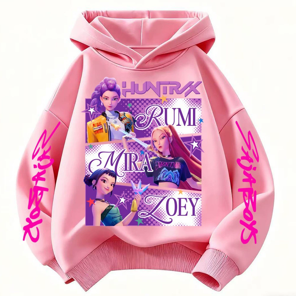 Girls’ HUNTR/X Graphic Pullover Hoodie