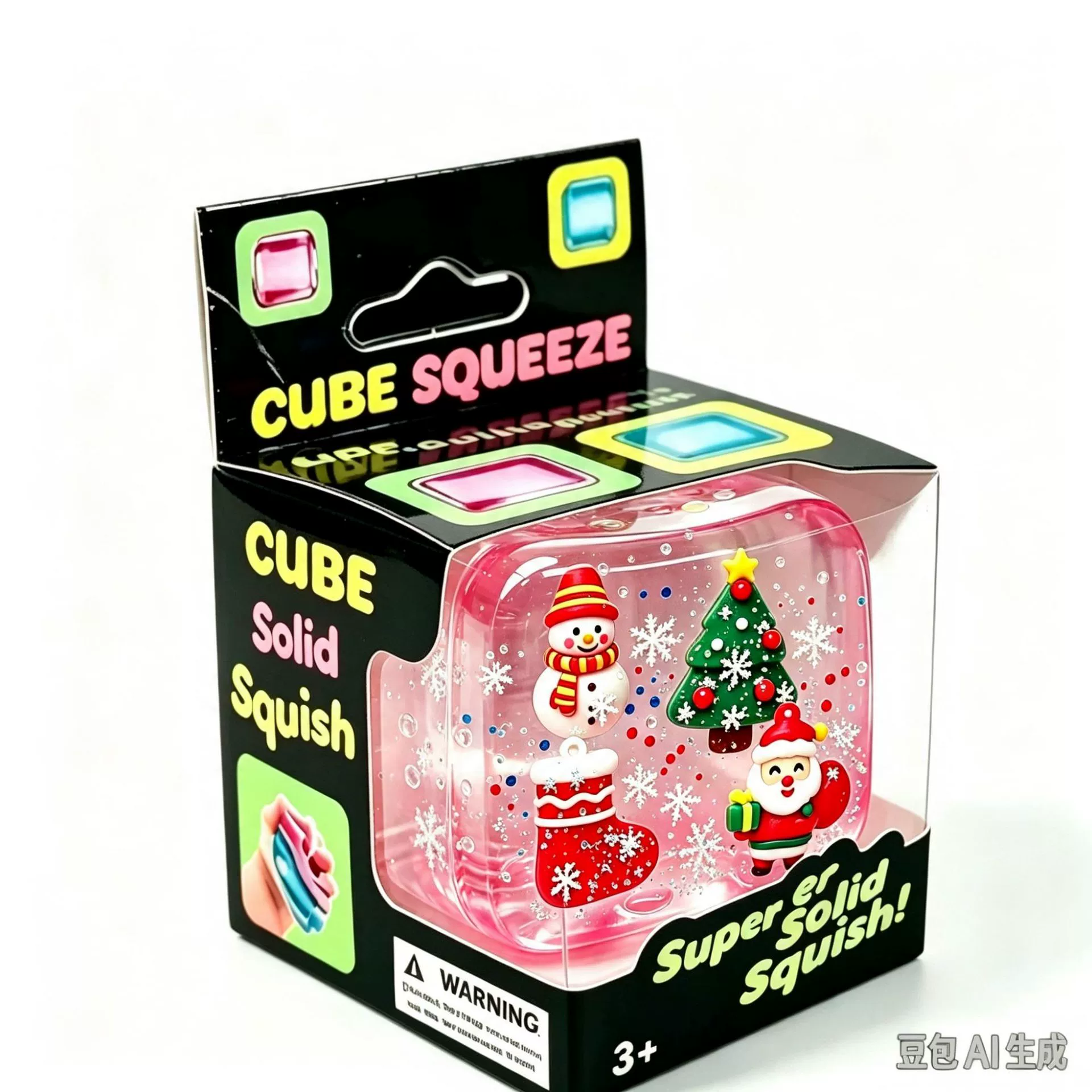 Christmas Gel Ball Squishy – Festive Sensory Fidget Toy