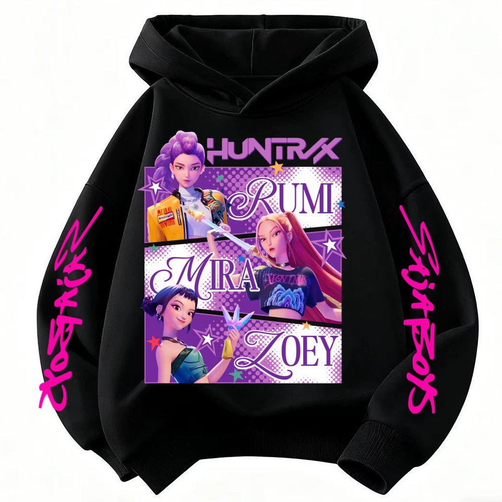 Girls’ HUNTR/X Graphic Pullover Hoodie