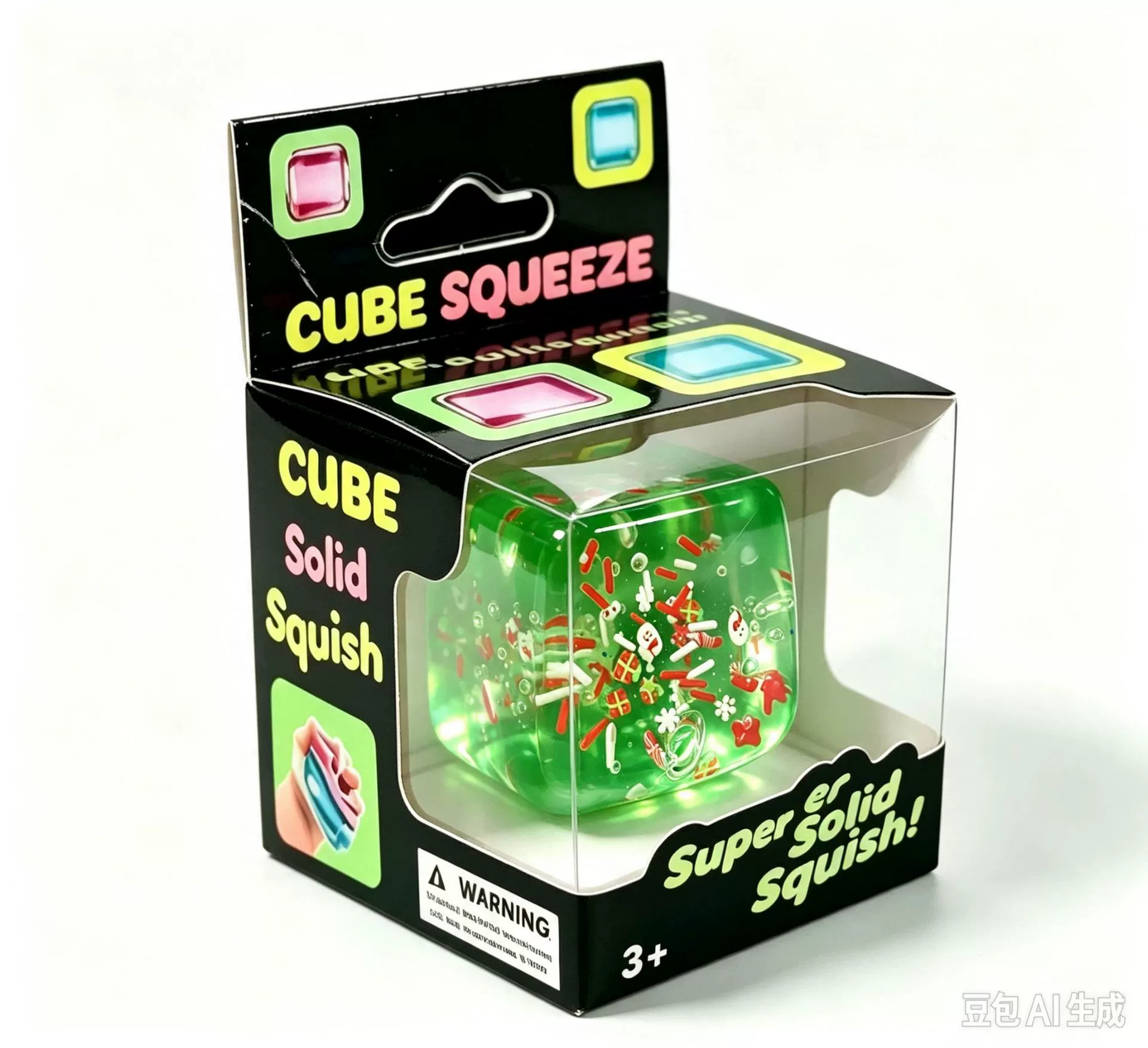Christmas Gel Ball Squishy – Festive Sensory Fidget Toy
