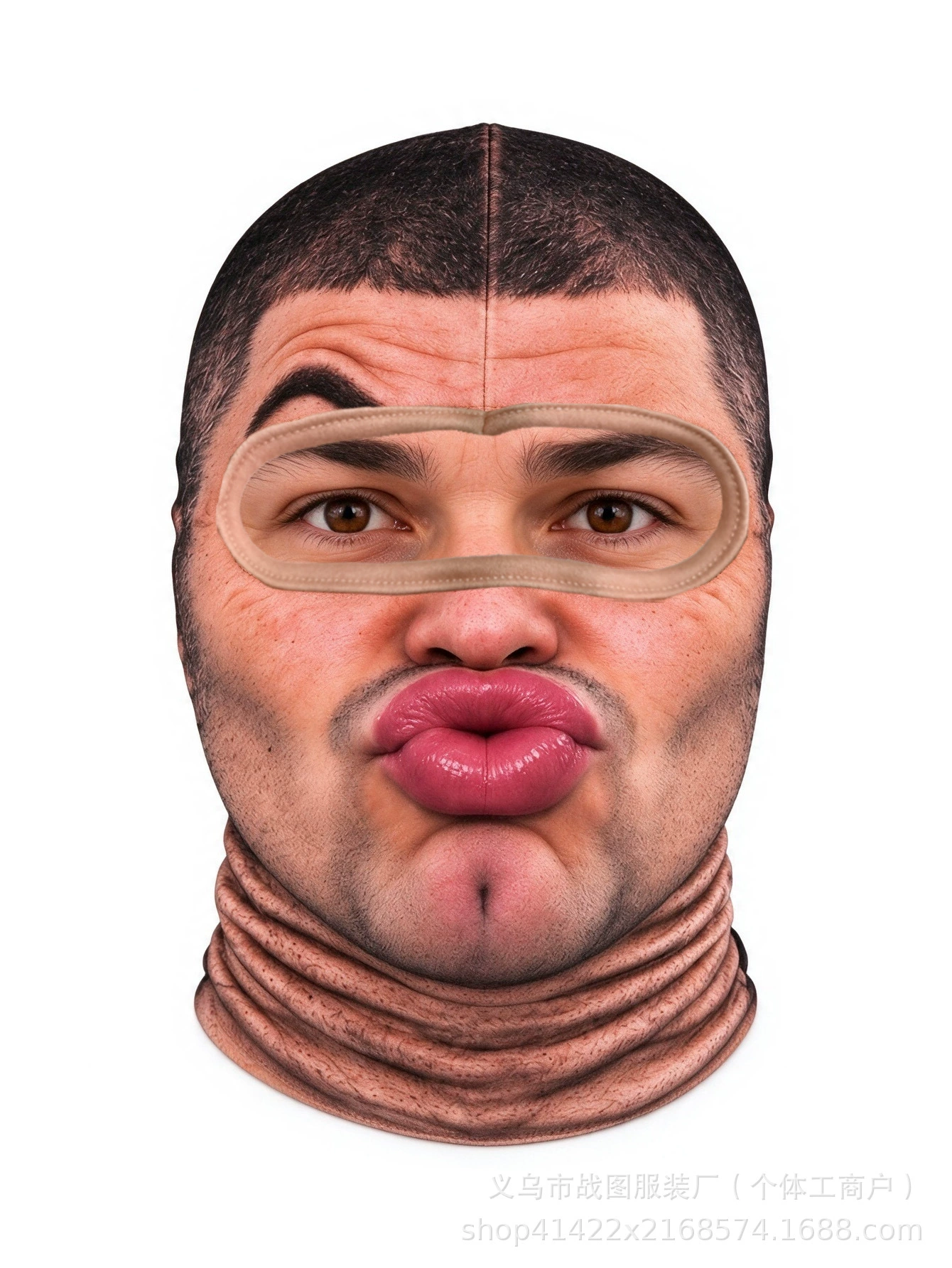 Funny 3D Face Balaclava – Full Face Ski & Motorcycle Mask