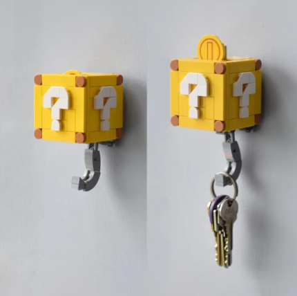 141PCS Coin Building Blocks Keychain Set