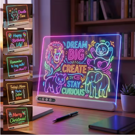 Rechargeable LED Drawing Board for Kids