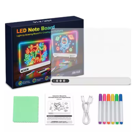 Rechargeable LED Drawing Board for Kids